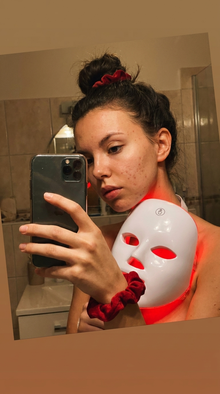 AuraGlow LED Beauty Mask
